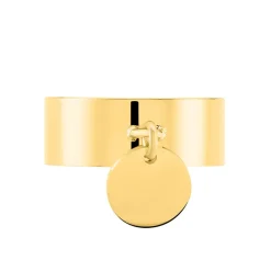 Histoire d'Or Bague Capri Acier Jaune Sale