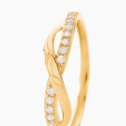 Histoire d'Or Bague Cass Or Jaune Oxyde Clearance