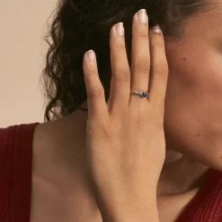 Histoire d'Or Bague Cassie Et Diamant or blanc saphir Clearance