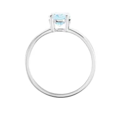 Histoire d'Or Bague Cassius Or Blanc Topaze Bleu Sky Clearance
