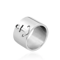 Histoire d'Or Bague Cedric Acier Blanc Clearance