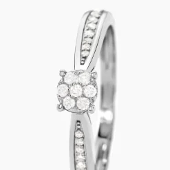 Histoire d'Or Bague Celia or blanc diamant Sale