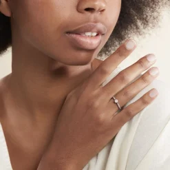 Histoire d'Or Bague Celia or blanc diamant Sale