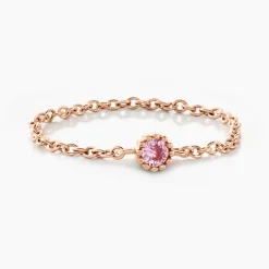 Histoire d'Or Bague Chaine Rio Selaron Argent Rose Oxyde De Zirconium argent rose oxyde rose Sale