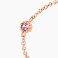 Histoire d'Or Bague Chaine Rio Selaron Argent Rose Oxyde De Zirconium argent rose oxyde rose Sale