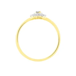 Histoire d'Or Bague Charletta Or Jaune Diamant Hot