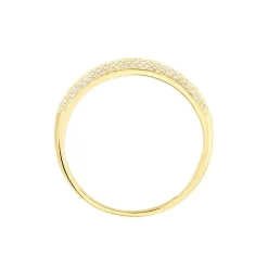 Histoire d'Or Bague Charlotte or jaune diamant Best