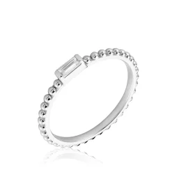 Histoire d'Or Bague Cherish Argent Blanc Oxyde De Zirconium Sale