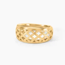 Histoire d'Or Bague Chibuzo Or Jaune Sale