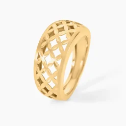 Histoire d'Or Bague Chibuzo Or Jaune Sale