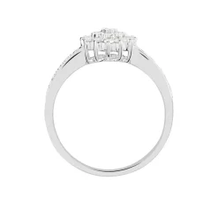 Histoire d'Or Bague Chou or blanc diamant Clearance