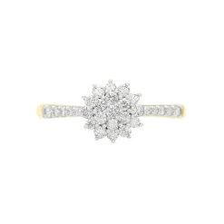 Histoire d'Or Bague Chouchana Ld Or Jaune Diamant Synthétique New