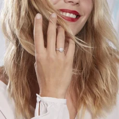 Histoire d'Or Bague Chouchou Platine Blanc Diamant Clearance