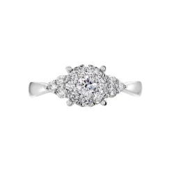 Histoire d'Or Bague Cierra Platine Blanc Diamant Online