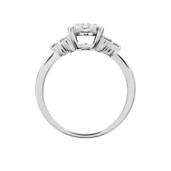 Histoire d'Or Bague Cierra Platine Blanc Diamant Online