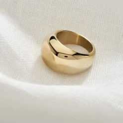 Histoire d'Or Bague Cleoria Acier Dore acier doré New