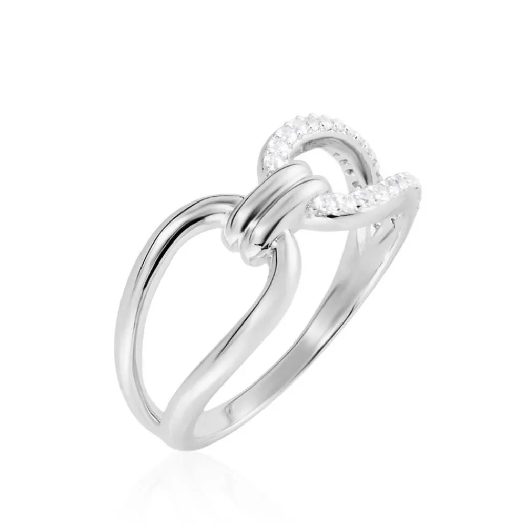 Histoire d'Or Bague Colas Argent Oxyde De Zirconium Sale