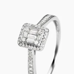 Histoire d'Or Bague Collection 1986 Or Blanc Diamant Sale