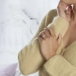 Histoire d'Or Bague Collection 1986 Or Blanc Diamant Clearance