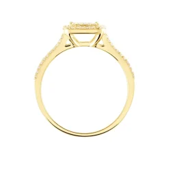 Histoire d'Or Bague Collection 1986 Or Jaune Diamant Best