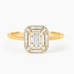 Histoire d'Or Bague Collection 1986 Or Jaune Diamant Clearance