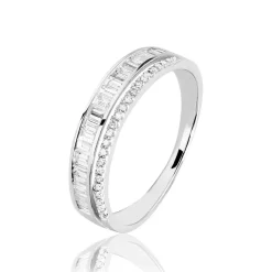 Histoire d'Or Bague Constance Or Blanc Diamant Online