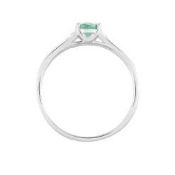 Histoire d'Or Bague Crista Et Diamant or blanc emeraude Best