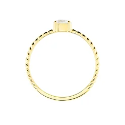 Histoire d'Or Bague Cymbeline Or Jaune Oxyde De Zirconium