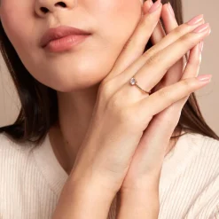 Histoire d'Or Bague Cymbeline Or Jaune Oxyde De Zirconium