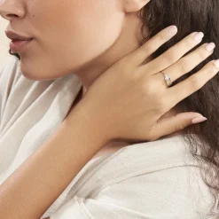 Histoire d'Or Bague Cyranna or blanc diamant New