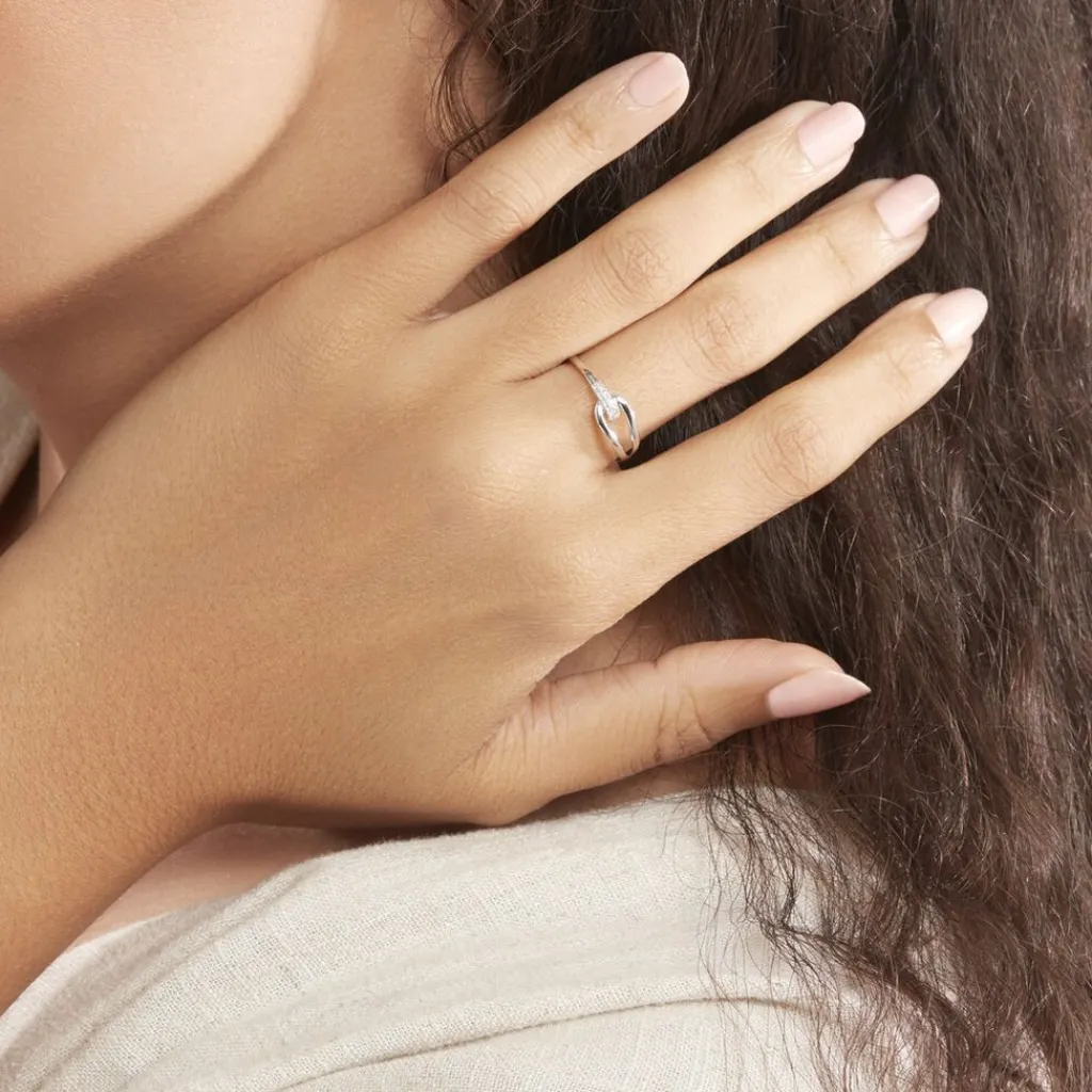 Histoire d'Or Bague Cyranna or blanc diamant New