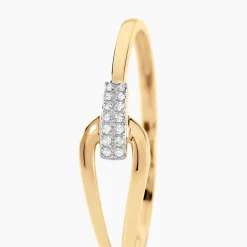 Histoire d'Or Bague Cyranna or jaune diamant Outlet