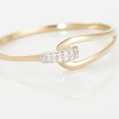 Histoire d'Or Bague Cyranna or jaune diamant Outlet