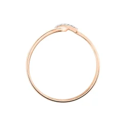 Histoire d'Or Bague Cyranna or rose diamant Best