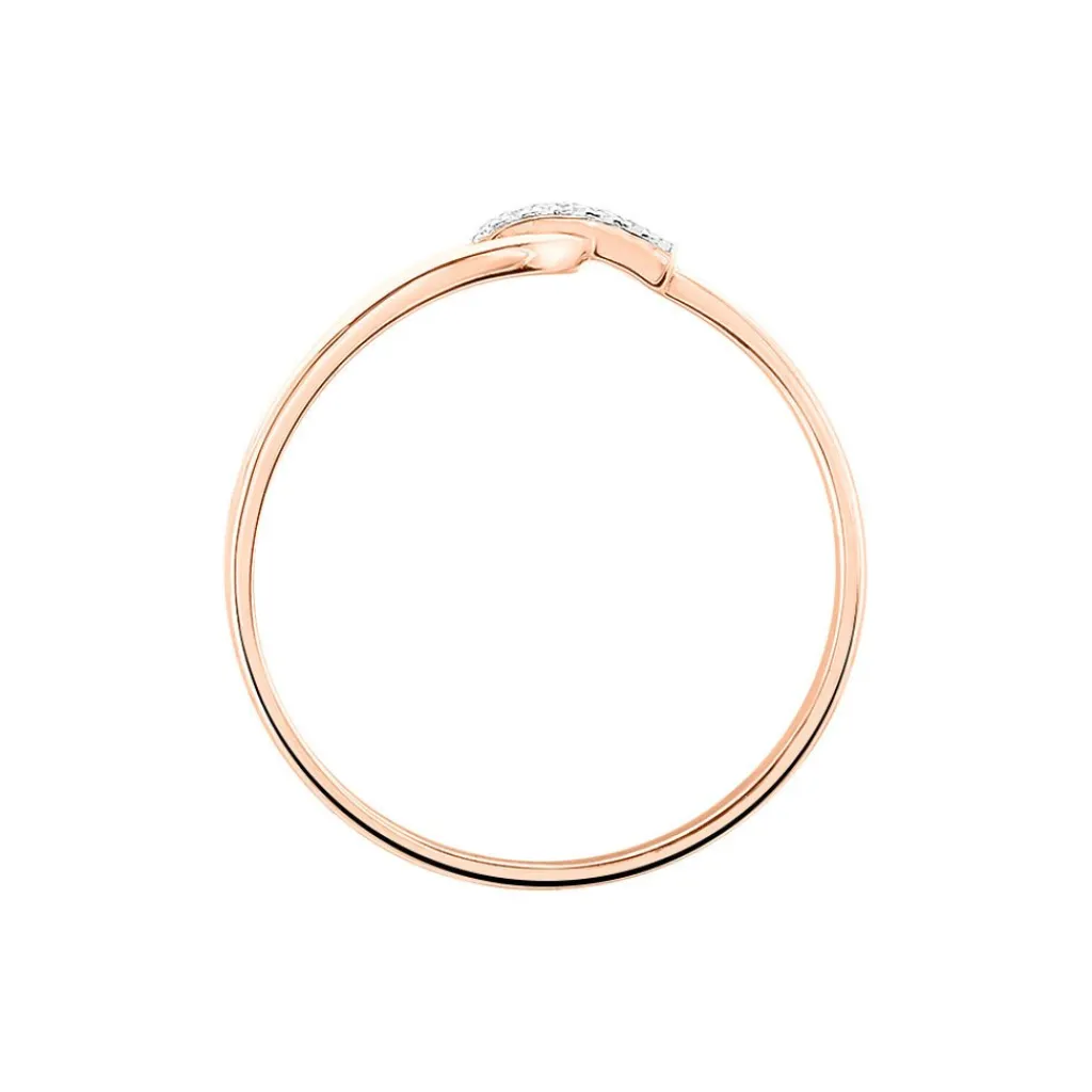 Histoire d'Or Bague Cyranna or rose diamant Best