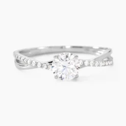 Histoire d'Or Bague Dana De Zirconium or blanc oxyde