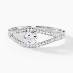 Histoire d'Or Bague Danice Argent Blanc Oxyde De Zirconium Discount