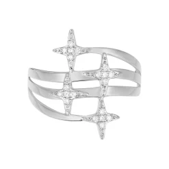 Histoire d'Or Bague Danilana Or Blanc Diamant