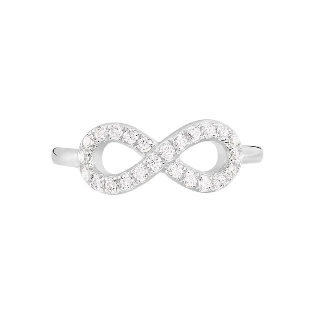 Histoire d'Or Bague Davila Argent Blanc Oxyde De Zirconium Sale