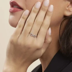 Histoire d'Or Bague Davila Argent Blanc Oxyde De Zirconium Sale