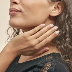 Histoire d'Or Bague De Phalange Celene Or Jaune Oxyde De Zirconium Best