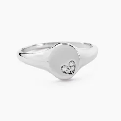 Histoire d'Or Bague Declaration De Zirconium argent blanc oxyde Clearance