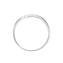 Histoire d'Or Bague Delphine or blanc diamant