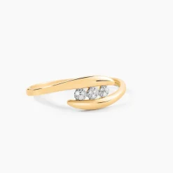 Histoire d'Or Bague Delphine or jaune diamant Online