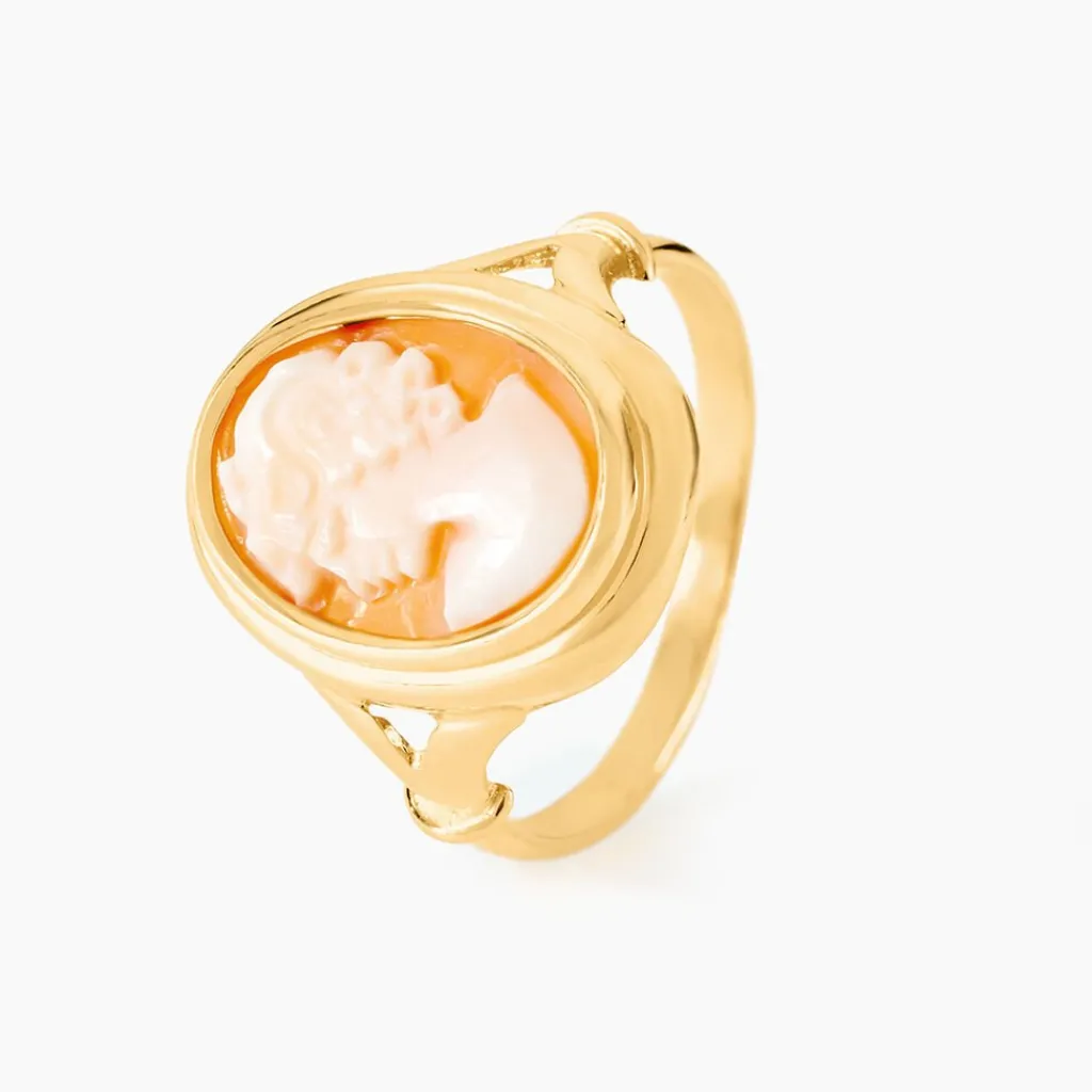 Histoire d'Or Bague Demetrios Or Jaune Camée Best