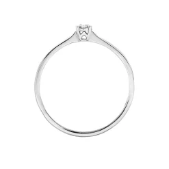 Histoire d'Or Bague Diamotion or blanc diamant Outlet