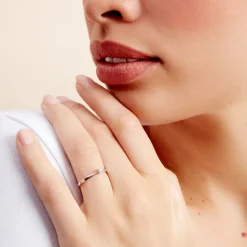 Histoire d'Or Bague Diamotion or blanc diamant Outlet