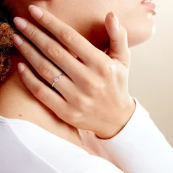 Histoire d'Or Bague Diamotion or blanc diamant Hot