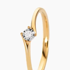 Histoire d'Or Bague Diamotion or jaune diamant Clearance