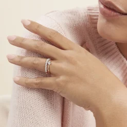 Histoire d'Or Bague Dolfina Or Jaune Oxyde De Zirconium Discount